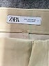 Zara Solid Ivory Khaki Shorts Size 26 waist - photo 3