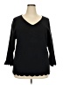 Talbots Solid Black Pullover Sweater Size 3X - photo 1
