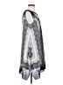 BCBGMAXAZRIA 100% Polyester Graphic Gray Casual Dress Size S - photo 4