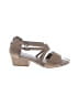 Eileen Fisher 100% Leather Tan Sandals Size 6 - photo 1