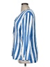 Ruby Rd. 100% Rayon Stripes Blue Long Sleeve Blouse Size XL - photo 5