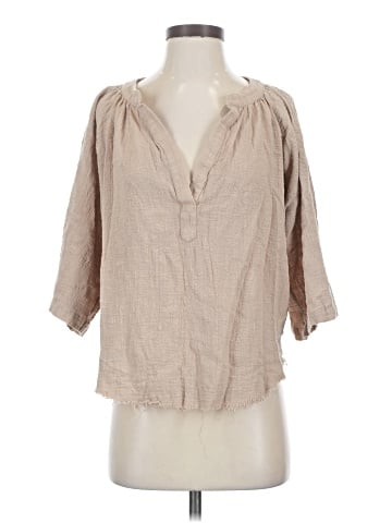 Olivaceous 3/4 Sleeve Blouse (view 1)