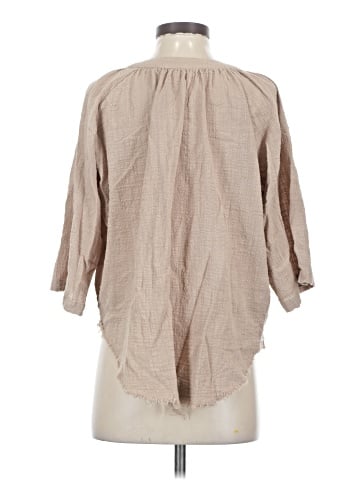 Olivaceous 3/4 Sleeve Blouse (view 2)