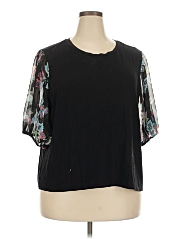 T Tahari Short Sleeve Top (view 1)
