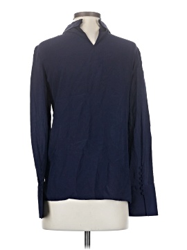 Club Monaco Long Sleeve Silk Top (view 2)