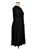 Unbranded Solid Black Casual Dress Size XL - photo 4