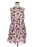 Eyeshadow 100% Polyester Floral White Casual Dress Size XL - photo 1