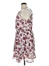 Eyeshadow 100% Polyester Floral White Casual Dress Size XL - photo 5