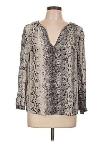 Joie 3/4 Sleeve Silk Top (view 1)