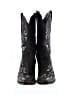 Acme Black Green Boots Size 8 - photo 2