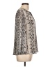 Joie 100% Silk Gray 3/4 Sleeve Silk Top Size L - photo 4