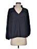 Current Air 100% Polyester Black 3/4 Sleeve Blouse Size S - photo 1