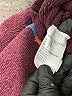 American Eagle Outfitters 100% Polyester Color Block Burgundy Pullover Sweater Size L - photo 8