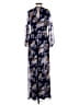 Ali & Jay 100% Polyester Paisley Blue Jumpsuit Size XS - photo 2