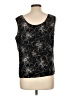 Rebecca Malone Black Sleeveless Blouse Size L (petite) - photo 2