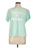 Wildfox Teal Short Sleeve T-Shirt Size Lg (3 or L) - photo 1