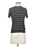 Albion Stripes Black Short Sleeve Turtleneck Size XS - photo 1