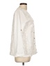 Oyster 100% Polyester Ivory 3/4 Sleeve Blouse Size L - photo 4