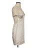 Zara Ivory Cocktail Dress Size S - photo 4
