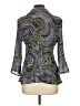 Studio 1940 100% Polyester Paisley Green 3/4 Sleeve Blouse Size L - photo 2