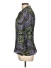 Studio 1940 100% Polyester Paisley Green 3/4 Sleeve Blouse Size L - photo 5