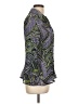 Studio 1940 100% Polyester Paisley Green 3/4 Sleeve Blouse Size L - photo 4