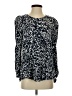 Time and Tru Blue Long Sleeve Blouse Size S - photo 1