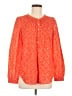 Talbots Orange Long Sleeve Blouse Size M - photo 1
