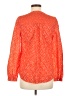 Talbots Orange Long Sleeve Blouse Size M - photo 2