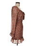 Assorted Brands 100% Polyester Paisley Brown Cocktail Dress Size M - photo 4