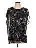 CAbi Stars Black Short Sleeve Blouse Size L - photo 1