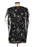 CAbi Stars Black Short Sleeve Blouse Size L - photo 2