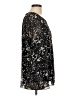 CAbi Stars Black Short Sleeve Blouse Size L - photo 4