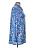 Lands' End Paisley Blue Long Sleeve Blouse Size L - photo 4