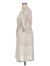 H&M 100% Polyester Ivory Casual Dress Size 14 - photo 5