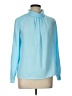 Barrie Pace Blue Long Sleeve Blouse Size 10 - photo 1