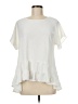 MTS Ivory Short Sleeve Blouse Size M - photo 1