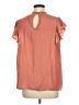 ee:some 100% Polyester Pink Short Sleeve Blouse Size M - photo 2