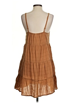 old navy brown ruffle dress Toscana Stripe Detail Knit Maxi Dress