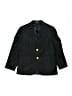 Brooks Brothers 100% Wool Solid Black Wool Blazer Size 10 - photo 1