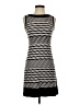 Papillon Chevron-herringbone Gray Casual Dress Size XS - photo 1