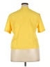 Ship'n Shore 100% Polyester Yellow Short Sleeve Blouse Size 18 - photo 2
