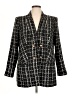 Express Houndstooth Black Blazer Size XL - photo 1