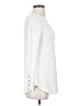 Chaser Ivory Long Sleeve Blouse Size S - photo 4