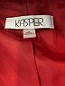 Kasper Red 3/4 Sleeve Top Size 6 - photo 7