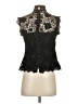 Nanette Lepore 100% Polyester Black Sleeveless Blouse Size 0 - photo 2