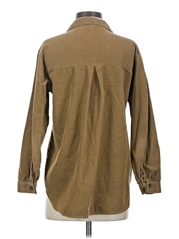 Zara TRF Long Sleeve Button-Down Shirt (view 2)
