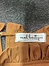 Mod Boutique 100% Polyester Brown Long Sleeve Blouse Size L (estimated) - photo 7