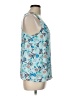 Everly 100% Polyester Blue Tank Top Size L - photo 4