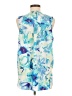 Pleione 100% Polyester Blue Sleeveless Blouse Size M - photo 2